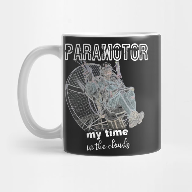 Paramotor T-Shirt - Paragliding Gift - PPG Paramotoring Paraglider Shirt by norules